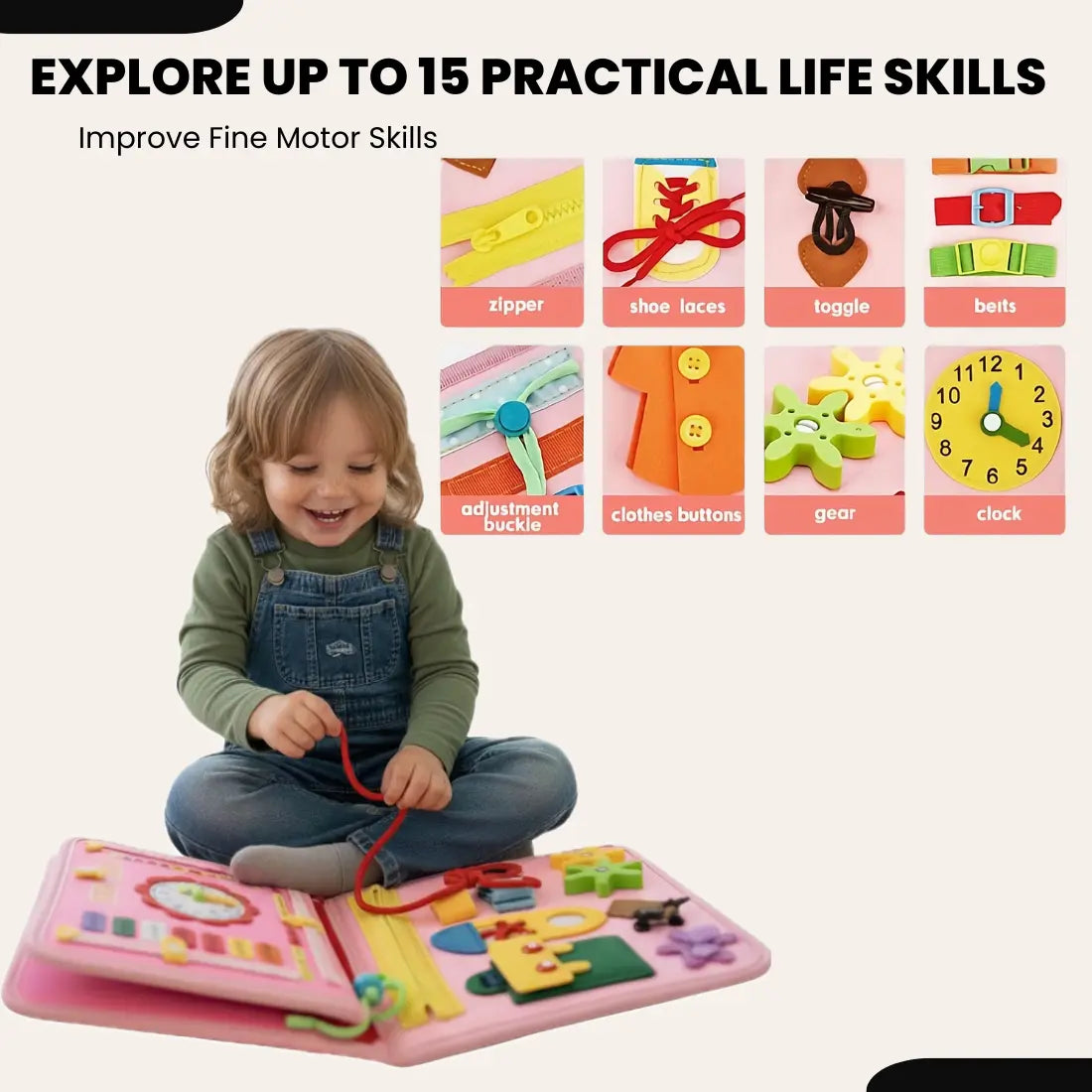 Busy Board —The Travel Toy