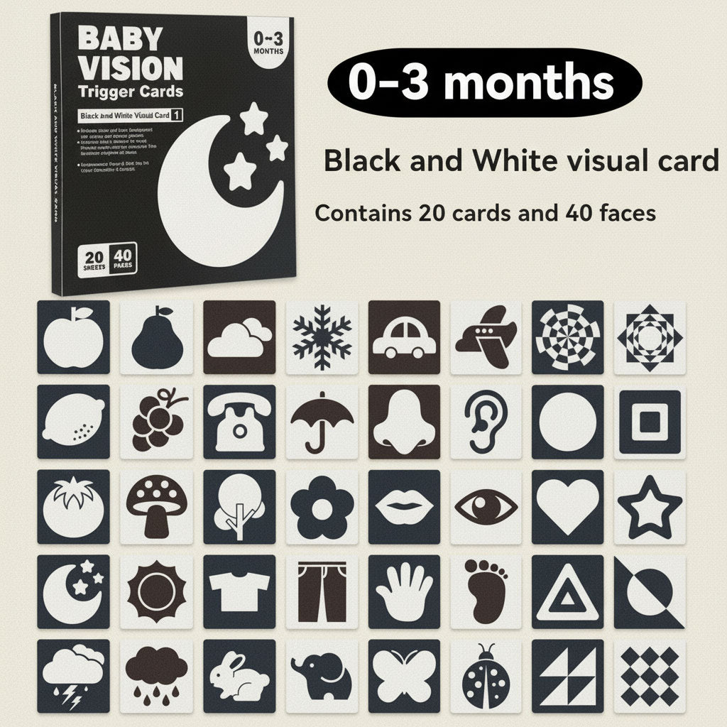 Baby Vision Cards 0-12 months