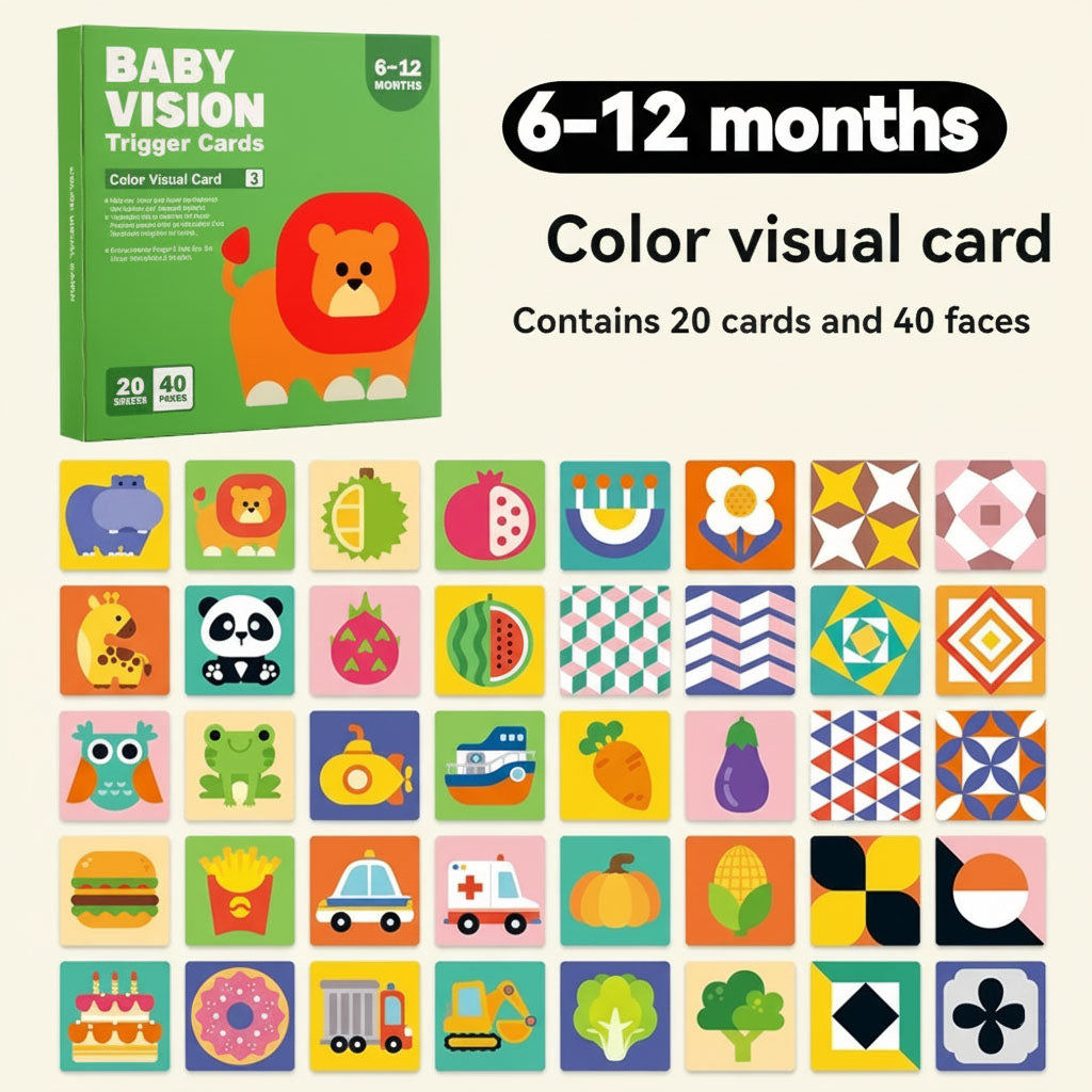 Baby Vision Cards 0-12 months